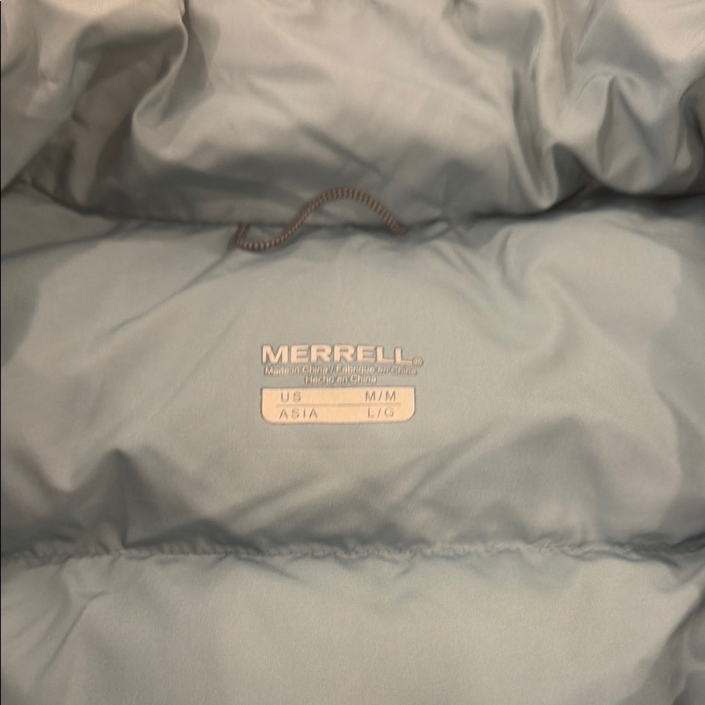 Merrell Navy Puffer Jacket - Picture 2 of 4